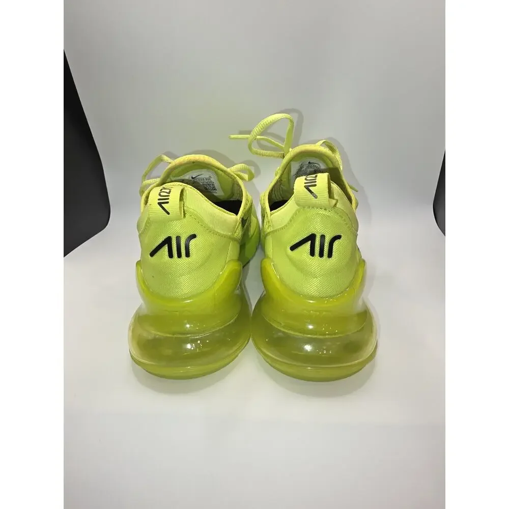 Womens Nike Air Max 270 Tennis Ball Atomic Green Black DV2226-300 Size 6